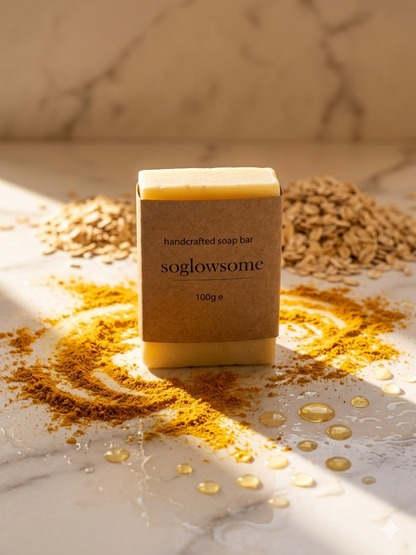Turmeric Brightening Soap (with Vitamin E)