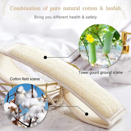 Natural Loofah Back Scrubber
