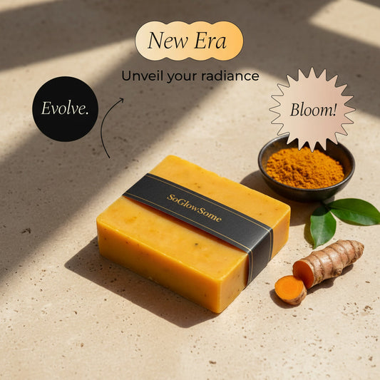 Turmeric Brightening Soap (with Vitamin C, Alpha Arbutin, Oat)